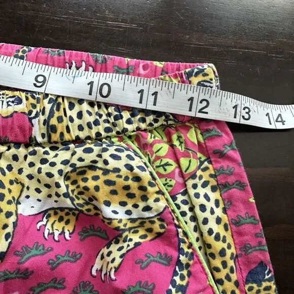 PrintFresh Bagheera Pajama Pants XXS Tobacco Hot Pink Organic Cotton - Picture 8 of 11
